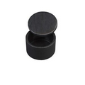 Round Marble Box w/ Removable Lid (Jet Black)